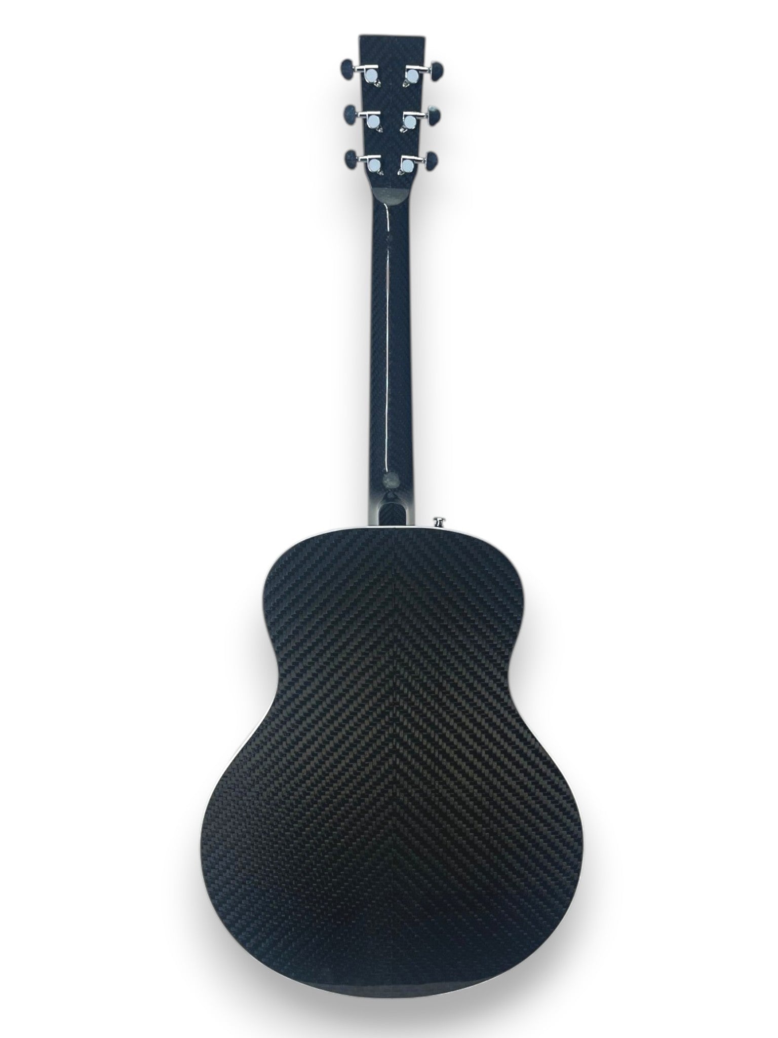 Grand Auditorium Carbon Fiber Acoustic Guitar Back Side Bookmatched Chevron Pattern  - Heritage Series - Professional Performance