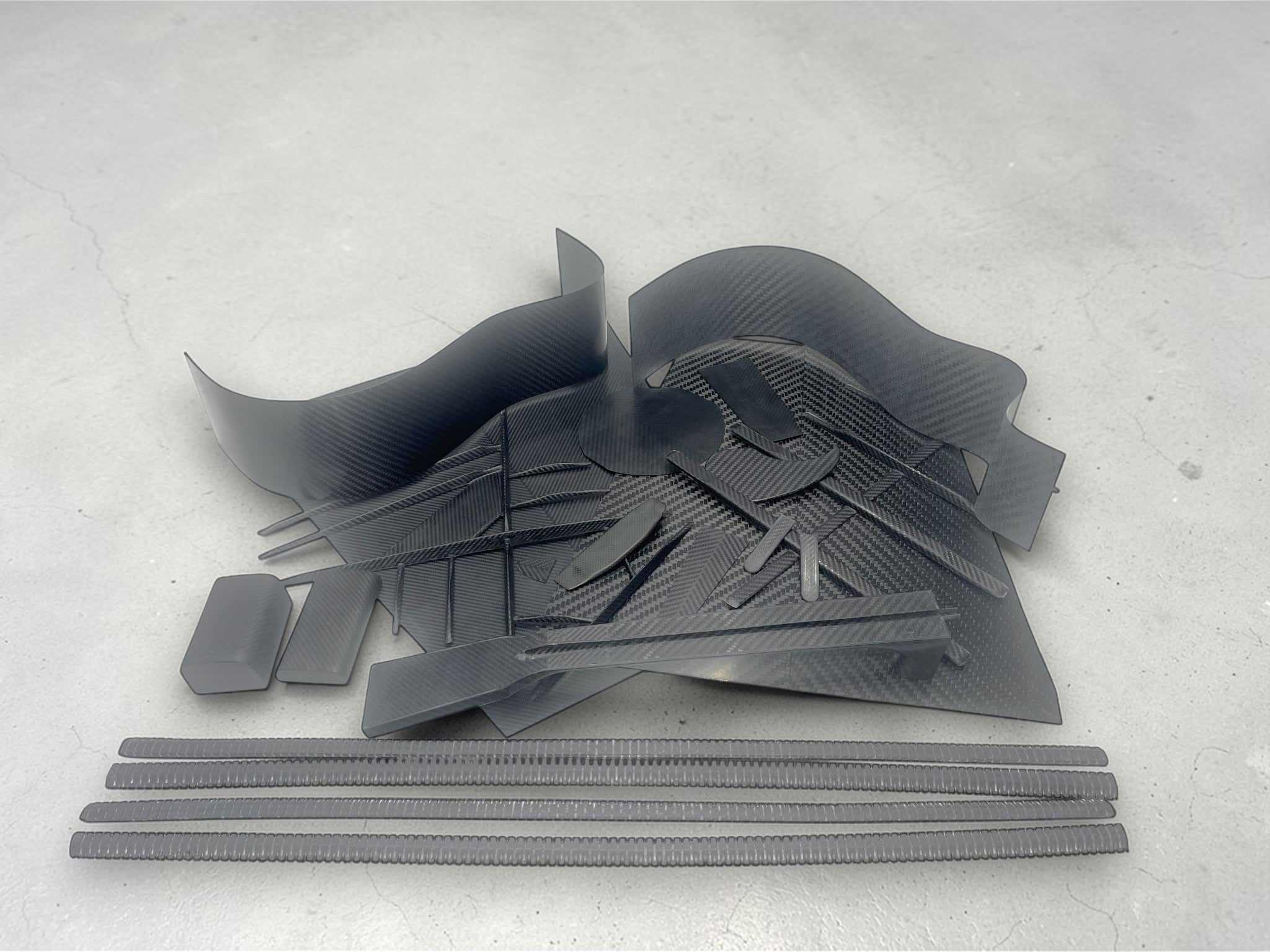 DIY Carbon Fiber Guitar Kit - Dreadnought Cutaway Shape - Luthier Build